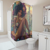 Rideaux De Douche Radiant City Goddess (En situation)