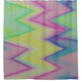 Rideaux De Douche Rainbow Zigzags (Devant)