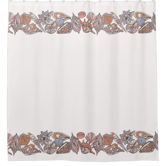 Rideaux De Douche Ramasseur de coquillages  (Devant)