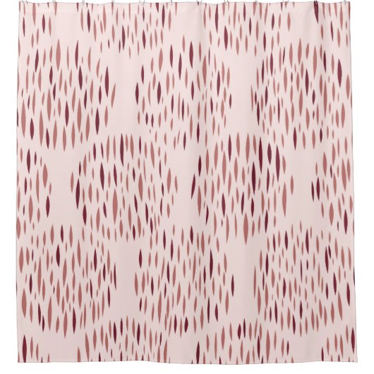 Rideaux De Douche Random geometric background. Seamless pattern. Vin (Devant)