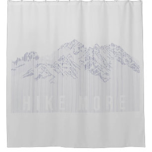 Rideaux De Douche Randonnée Plus Montagnes