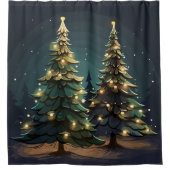 Rideaux De Douche Rayon Tannenbaum (Devant)