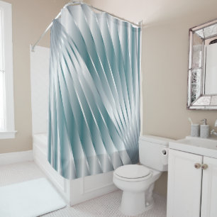 Rideaux De Douche Rayons gris argenté