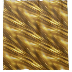 Rideaux De Douche Rayons OR PURE brillent Motif + votre texte / idée
