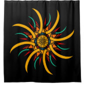 Rideaux De Douche rayons solaires (Devant)