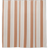 Rideaux De Douche Rayure de Sable Chaud (Devant)