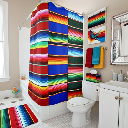 Rideaux De Douche rayure de serape