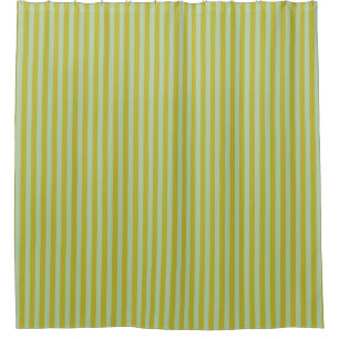 Rideaux De Douche Rayures Chartreuse et Vert Pistache