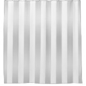 Rideaux De Douche Rayures chic moderne gris satin décoratif chic (Devant)