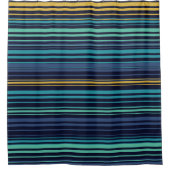 Rideaux De Douche Rayures de paon (Devant)