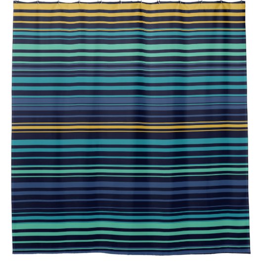 Rideaux De Douche Rayures de paon (Devant)