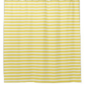Rideaux De Douche Rayures jaunes (Devant)