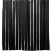 Rideaux De Douche Rayures Noire (Devant)