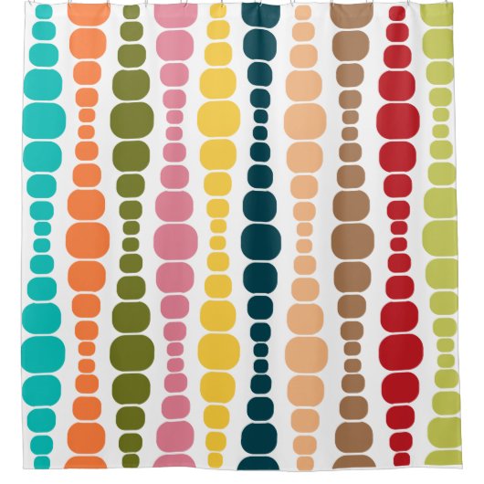 Rideaux De Douche Rectangles modernes (Devant)