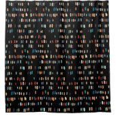 Rideaux De Douche Rectangles multicouleurs irrégulières (Devant)