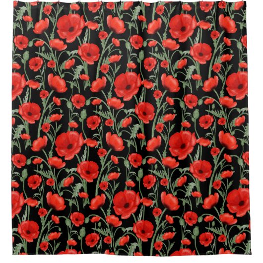 Rideaux De Douche Red Poppy (Devant)