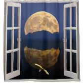 Rideaux De Douche Réflexion de lune (Devant)