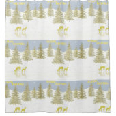 Rideaux De Douche Réflexion des cerfs (Devant)