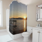 Rideaux De Douche Réflexion gelée (En situation)