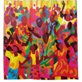 Rideaux De Douche Réjouissez-Vous Et Sentez L'Esprit Saint (Devant)