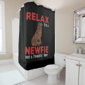 Rideaux De Douche Relax | Cute newfoundland (En situation)