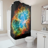 Rideaux De Douche Rémanent de supernova de la nébuleuse du Crabe pho (En situation)