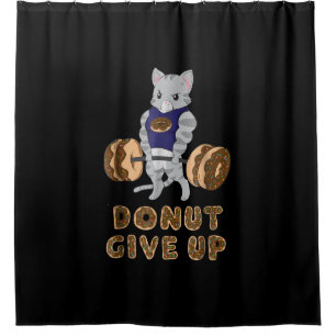 Rideaux De Douche Remise en forme de chats - Gym pour levage de l'ar