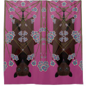 Rideaux De Douche Renard volant Boysenberry (Devant)