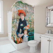 Rideaux De Douche Renoir "deux soeurs (sur la terrasse) " (En situation)