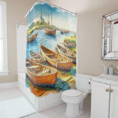 Rideaux De Douche Repos Estuary (En situation)