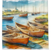 Rideaux De Douche Repos Estuary (Devant)