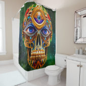 Rideaux De Douche Requiem cosmique 21a (En situation)