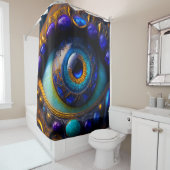 Rideaux De Douche Requiem cosmique 22a (En situation)