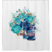 Rideaux De Douche Requiem Fleur Bleue (Devant)