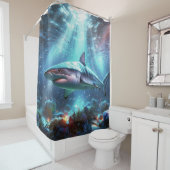 Rideaux De Douche Requin (En situation)