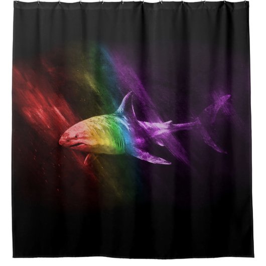 Rideaux De Douche Requin 2 Fierté (Devant)