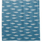 Rideaux De Douche Requin amusant (Devant)