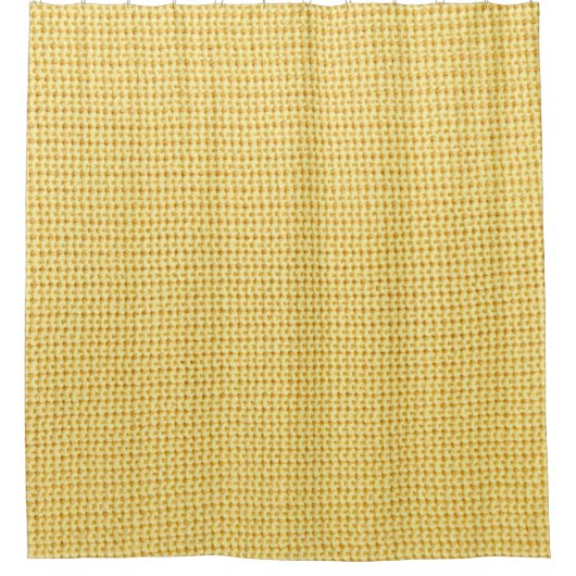 Rideaux De Douche Ressort crochet arrière - plan en jaune. (Devant)