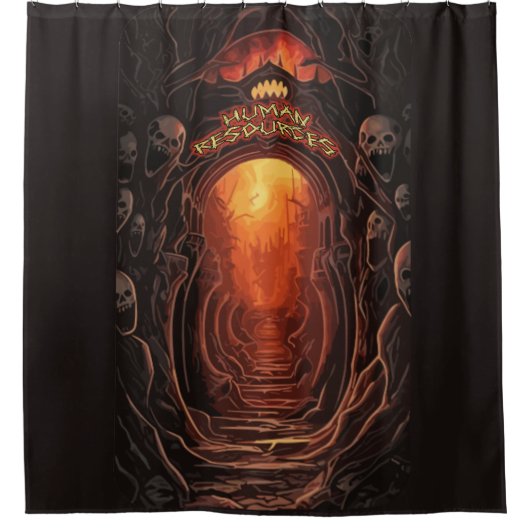 Rideaux De Douche Ressources humaines (Devant)