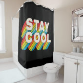 Rideaux De Douche Rester Cool (En situation)