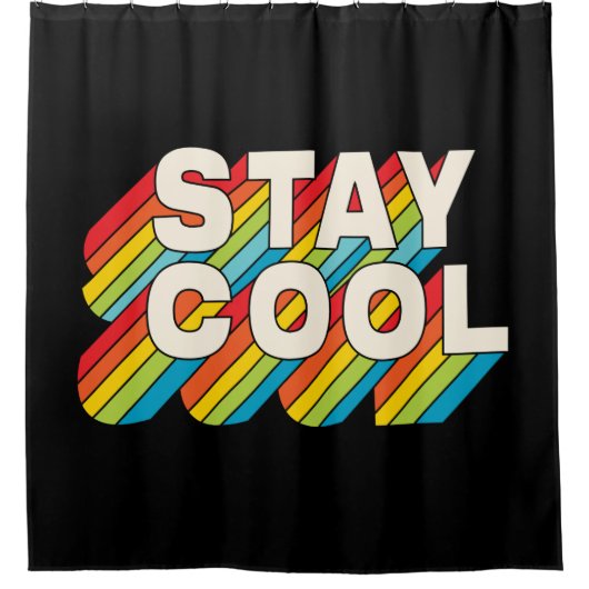 Rideaux De Douche Rester Cool (Devant)