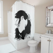 Rideaux De Douche Retenez Les Cheveux (En situation)