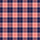 Rideaux De Douche Retirement Home Curtain Coral Navy Plaid Design