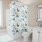 Rideaux De Douche Rétro Boomerang ! (En situation)