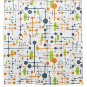 Rideaux De Douche Rétro futuristic (Devant)