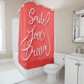Rideaux De Douche Rêve d'amour du sourire (En situation)