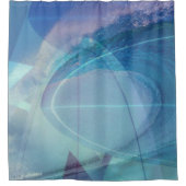 Rideaux De Douche Rêve de cartes de surf (Devant)