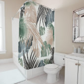Rideaux De Douche Rêve des Feuilles de la Jungle tropicale n°13 (Cou (En situation)