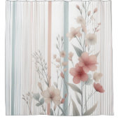Rideaux De Douche Rêve Éphémère Floral (Devant)