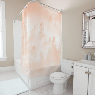 Rideaux De Douche Rêve forestier de Peach Fuzz #1 #mur #décoration #